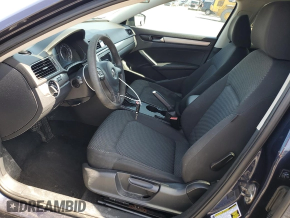 2013 Volkswagen Passat S with VIN 1VWAP7A3XDC003555, listed as a Copart auction lot 51424725 with 173,111 mi miles and Salvage Title. Bid and sale history available at carsss.com. Image 7.