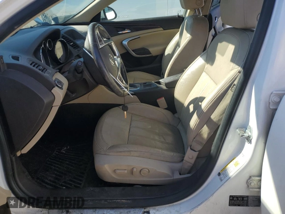 2011 Buick Regal CXL Turbo TO1 with VIN W04GV5EV1B1119278, listed as a Copart auction lot 77210764 with 177,516 mi miles and Salvage Title. Bid and sale history available at carsss.com. Image 7.