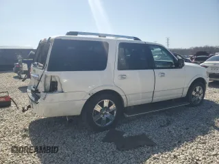 2010 Ford Expedition Limited with VIN 1FMJU1K55AEB69700, listed as a Copart auction lot 48839865 with 185,343 mi miles and Salvage title. Bid and sale history available at DreamBid. Image 3.