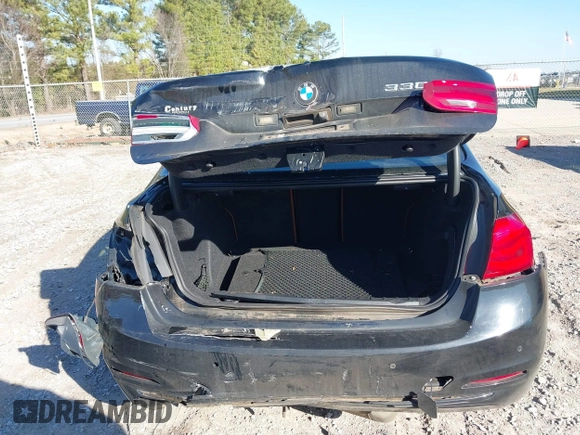 2017 BMW 3 Series 330i with VIN WBA8B9C58HK675536, listed as a IAAI auction lot 41665254 with 122,098 mi miles. Bid and sale history available at carsss.com. Image 16.