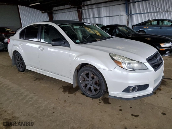 2013 Subaru Legacy 2.5i with VIN 4S3BMAA65D1033727, listed as a Copart auction lot 84661974 with 134794 miles and Salvage Title. Bid and sale history available at carsss.com. Image 4.