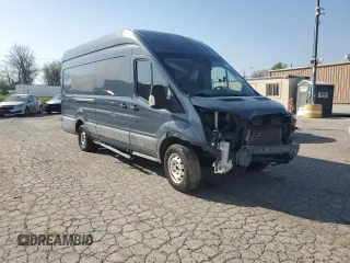 2019 Ford Transit with VIN 1FTYR3XM6KKB78599, listed as a Copart auction lot 49303705 with 83,607 mi miles and Salvage Title. Bid and sale history available at carsss.com. Image 4.