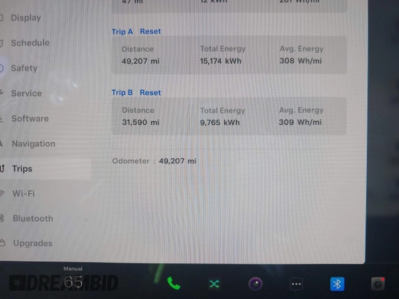 2022 Tesla Model S Plaid with VIN 5YJSA1E69NF486471, listed as a IAAI auction lot 41228818 with 49,207 mi miles and . Bid and sale history available at carsss.com. Image 15.
