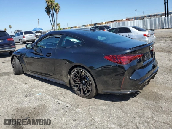 2025 BMW M4 Competition xDrive with VIN WBS33HK09SCS26841, listed as a Copart auction lot 67757404 with 0 mi miles and Salvage Title. Bid and sale history available at carsss.com. Image 2.