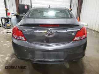 2011 Buick Regal CXL RL3 with VIN W04GR5EC5B1003777, listed as a Copart auction lot 42701105 with Not provided miles and Salvage title. Bid and sale history available at DreamBid. Image 6.