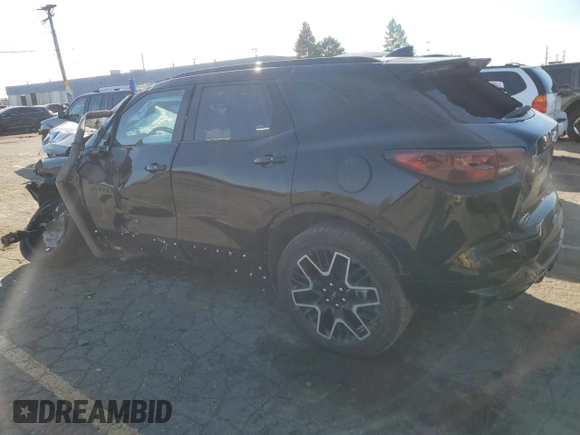 2024 Chevrolet Blazer RS with VIN 3GNKBKRS3RS132959, listed as a Copart auction lot 82442894 with Not provided miles and Non repairable. Bid and sale history available at DreamBid. Image 2.