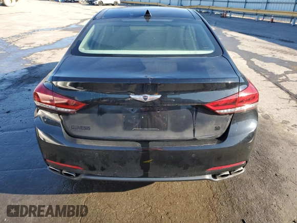 2015 Hyundai Genesis 5.0L with VIN KMHGN4JF2FU036120, listed as a Copart auction lot 63037604 with 102,936 mi miles and Salvage Title. Bid and sale history available at carsss.com. Image 6.