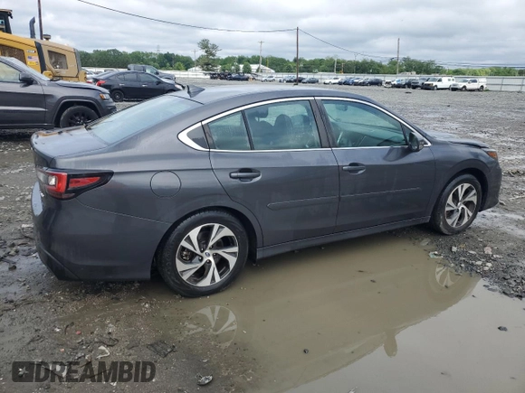 2022 Subaru Legacy Premium with VIN 4S3BWAD63N3005145, listed as a Copart auction lot 57310565 with 11,419 mi miles and Salvage title. Bid and sale history available at DreamBid. Image 3.
