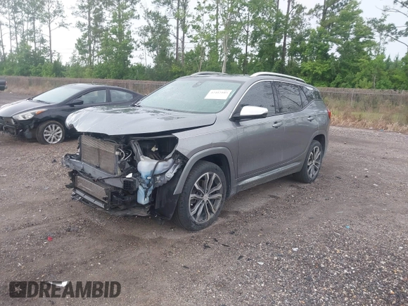 2020 GMC Terrain Denali with VIN 3GKALSEX9LL239717, listed as a IAAI auction lot 42412105 with 94,851 mi miles and . Bid and sale history available at DreamBid. Image 2.