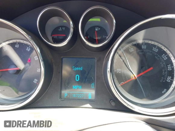2011 Buick Regal CXL RL4 with VIN 2G4GS5EC6B9178878, listed as a IAAI auction lot 42403383 with 167,227 mi miles and . Bid and sale history available at DreamBid. Image 7.