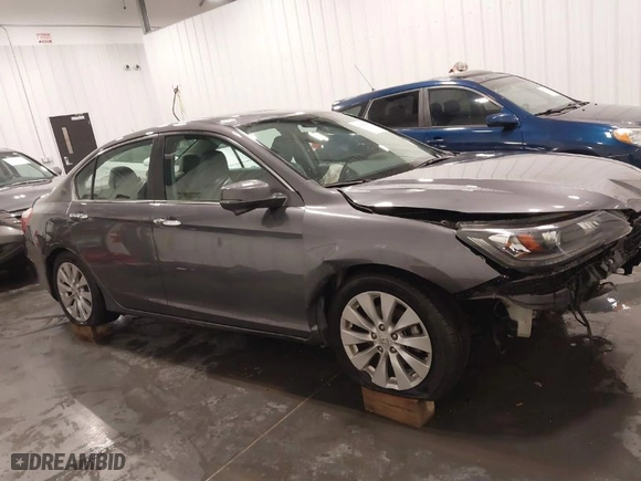 2014 Honda Accord Sedan EX-L with VIN 1HGCR2F85EA051590, listed as a IAAI auction lot 41663996 with 98,621 mi miles. Bid and sale history available at carsss.com. Image 14.