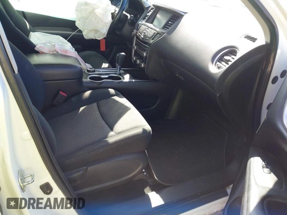 2018 Nissan Pathfinder S with VIN 5N1DR2MM7JC643330, listed as a IAAI auction lot 41608043 with 136,490 mi miles and . Bid and sale history available at DreamBid. Image 5.