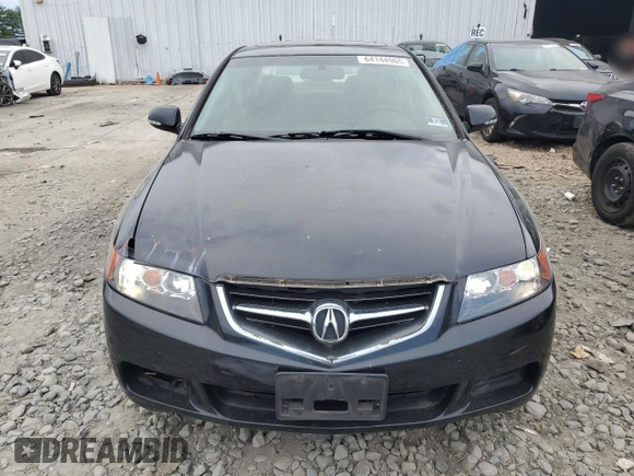 2004 Acura TSX with VIN JH4CL96834C008375, listed as a Copart auction lot 64144965 with 158,417 mi miles and Salvage title. Bid and sale history available at DreamBid. Image 5.
