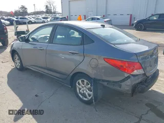 2013 Hyundai Accent GLS with VIN KMHCT4AE6DU467696, listed as a IAAI auction lot 41847411 with 83,959 mi miles and . Bid and sale history available at carsss.com. Image 3.
