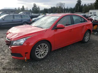 2014 Chevrolet Cruze ECO with VIN 1G1PJ5SB5E7272350, listed as a Copart auction lot 85345804 with 168,133 mi miles and Salvage Title. Bid and sale history available at carsss.com. Image 1.