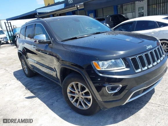 2015 Jeep Grand Cherokee Limited with VIN 1C4RJFBG4FC827251, listed as a IAAI auction lot 41930563 with 94,208 mi miles. Bid and sale history available at carsss.com. Image 1.