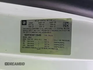 2015 Chevrolet Colorado 4WD WT с VIN 1GCHTAE36F1186486, выставлен на аукционе IAAI как лот 42587686 с пробегом 142 047 миль миль и . История ставок и продаж доступна на DreamBid. Изображение 9.