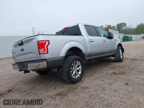 2015 Ford F-150 XL with VIN 1FTEW1CG6FKD64472, listed as a IAAI auction lot 41921924 with 208,205 mi miles and . Bid and sale history available at DreamBid. Image 4.