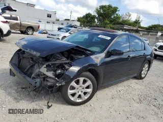 2007 Nissan Maxima 3.5 SE with VIN 1N4BA41E37C840120, listed as a Copart auction lot 78363604 with 0 mi miles and Non Repairable. Bid and sale history available at carsss.com. Image 1.