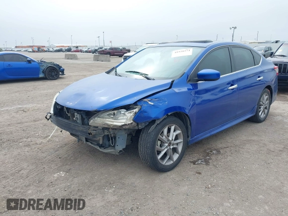 2014 Nissan Sentra SR with VIN 3N1AB7APXEY308232, listed as a IAAI auction lot 41528274 with 120,314 mi miles and . Bid and sale history available at DreamBid. Image 2.