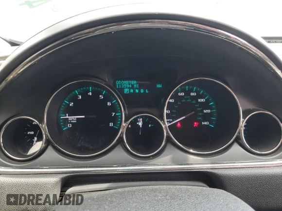2014 Buick Enclave Premium with VIN 5GAKVCKD7EJ292955, listed as a Copart auction lot 46492455 with 113,594 mi miles and Salvage Title. Bid and sale history available at carsss.com. Image 9.