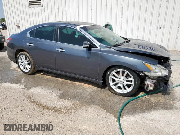 2010 Nissan Maxima SV with VIN 1N4AA5AP3AC827751, listed as a Copart auction lot 65038805 with 150,576 mi miles and Salvage title. Bid and sale history available at DreamBid. Image 4.