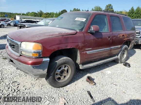 2003 GMC Yukon SLT with VIN 1GKEK13Z33J338897, listed as a Copart auction lot 68526664 with 0 mi miles and Salvage Title. Bid and sale history available at carsss.com. Image 1.