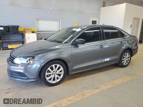 2015 Volkswagen Jetta SE with VIN 3VWD17AJ5FM355537, listed as a Copart auction lot 61904555 with 210,445 mi miles and Salvage title. Bid and sale history available at DreamBid. Image 1.
