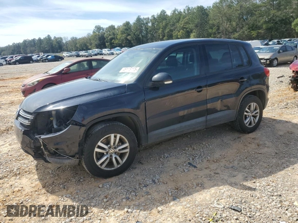 2013 Volkswagen Tiguan S z VIN WVGAV3AX6DW573597, wystawiony jako Copart lot #46115465 z przebiegiem 181 666 mil mil oraz Szkoda całkowita • Salvage title. Historia ofert i sprzedaży dostępna na DreamBid. Obrazek 1.