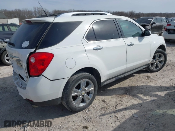 2011 Chevrolet Equinox LTZ with VIN 2CNFLGE59B6332720, listed as a IAAI auction lot 41837453 with 160,164 mi miles and . Bid and sale history available at DreamBid. Image 4.