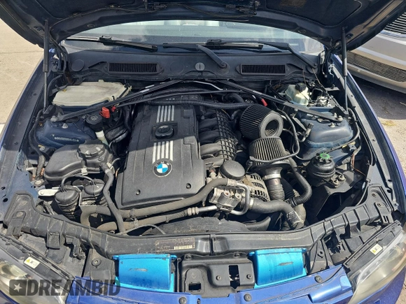 2009 BMW 1 Series 135i with VIN WBAUN93569VK41024, listed as a Copart auction lot 55591965 with 127,205 mi miles and Clean Title. Bid and sale history available at DreamBid. Image 7.