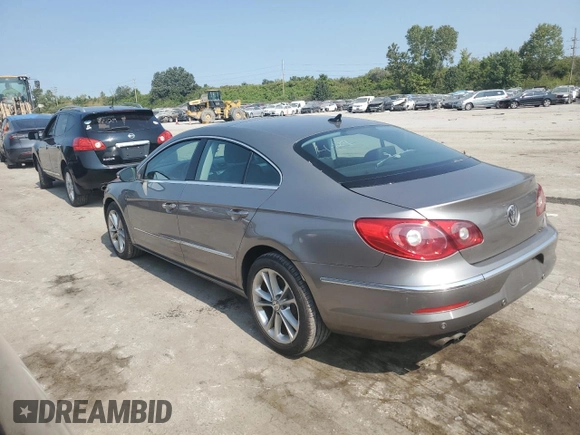 2009 Volkswagen CC Luxury with VIN WVWHL73C19E514531, listed as a Copart auction lot 71124304 with 120,483 mi miles and Salvage Title. Bid and sale history available at DreamBid. Image 2.