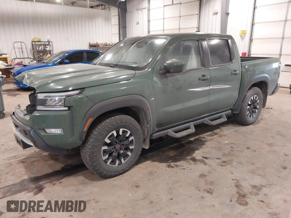2023 Nissan Frontier SV z VIN 1N6ED1EK7PN629808, wystawiony jako IAAI lot #41066366 z przebiegiem 25 507 mil mil oraz . Historia ofert i sprzedaży dostępna na DreamBid. Obrazek 17.