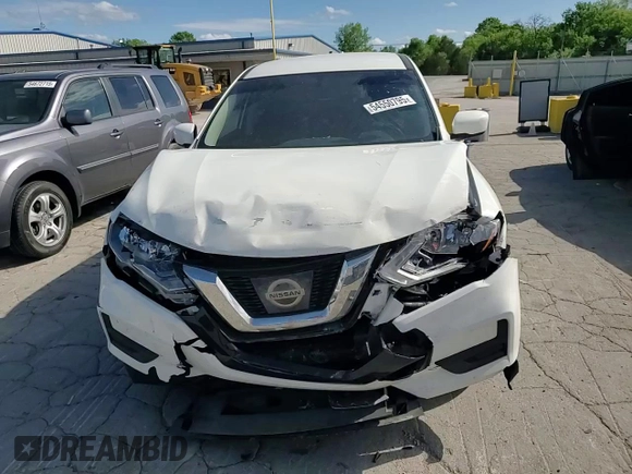 2017 Nissan Rogue S with VIN KNMAT2MT7HP613604, listed as a Copart auction lot 54550795 with 111,808 mi miles and Salvage Title. Bid and sale history available at DreamBid. Image 14.