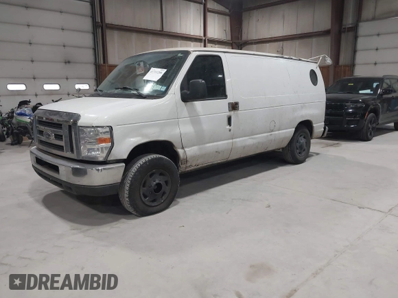 2008 Ford Econoline Cargo Commercial with VIN 1FTNE14W38DA55834, listed as a IAAI auction lot 41711206 with 102,369 mi miles and . Bid and sale history available at DreamBid. Image 2.