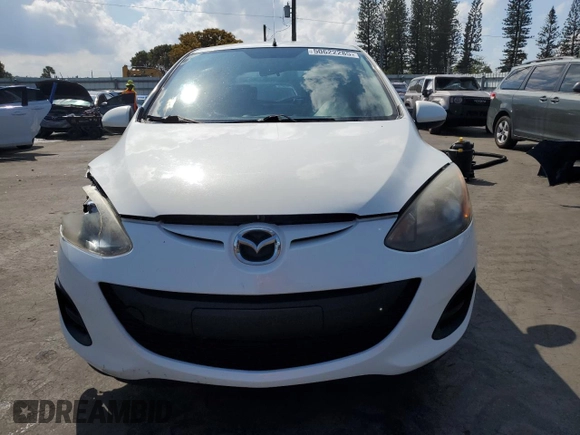 2014 Mazda 2 Sport with VIN JM1DE1KY2E0185624, listed as a Copart auction lot 50622285 with 73,590 mi miles and Salvage Title. Bid and sale history available at carsss.com. Image 5.