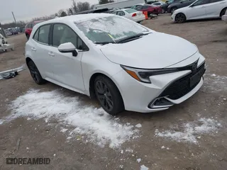 2023 Toyota Corolla Hatchback XSE with VIN JTNC4MBE5P3199715, listed as a IAAI auction lot 41149873 with 26,551 mi miles. Bid and sale history available at carsss.com. Image 1.