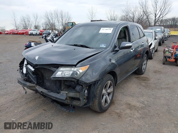 2013 Acura MDX with VIN 2HNYD2H25DH517086, listed as a IAAI auction lot 41748238 with 109,219 mi miles. Bid and sale history available at carsss.com. Image 19.