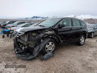 2012 Honda CR-V LX with VIN 5J6RM4H35CL033655, listed as a Copart auction lot 45362535 with 191,940 mi miles and Salvage title. Bid and sale history available at DreamBid. Image 1.