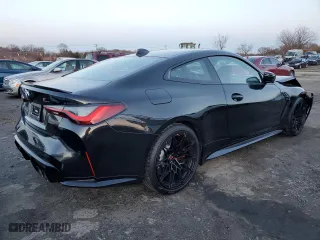 2022 BMW M4 Competition with VIN WBS33AZ05NCJ25782, listed as a Copart auction lot 69860822 with NaN miles. Bid and sale history available at carsss.com. Image 3.