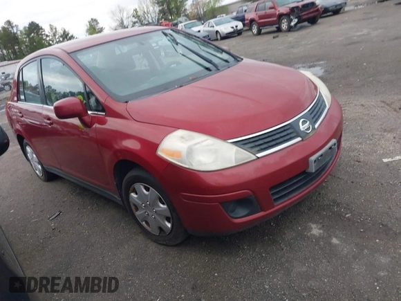 2007 Nissan Versa 1.8 SL with VIN 3N1BC11E47L433191, listed as a IAAI auction lot 41993503 with 247,619 mi miles. Bid and sale history available at carsss.com. Image 1.