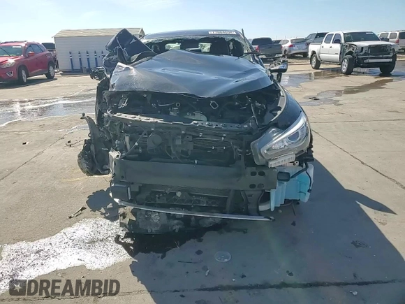 2021 Infiniti Q50 Signature Edition with VIN JN1EV7CPXMM700442, listed as a Copart auction lot 77664694 with Not provided miles and Non repairable. Bid and sale history available at DreamBid. Image 14.