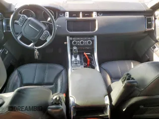 2016 Land Rover Range Rover Sport V6 Diesel HSE with VIN SALWR2KFXGA102920, listed as a Copart auction lot 49410245 with 0 mi miles and Clean Title. Bid and sale history available at carsss.com. Image 8.