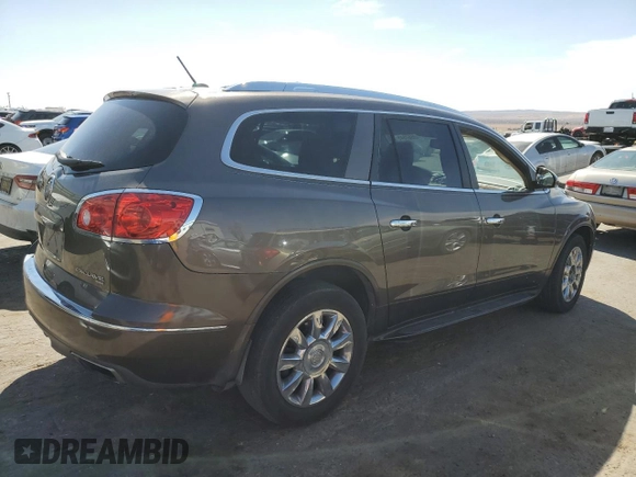 2012 Buick Enclave Leather with VIN 5GAKVCED1CJ195663, listed as a Copart auction lot 48567545 with 209,727 mi miles and Salvage Title. Bid and sale history available at carsss.com. Image 3.