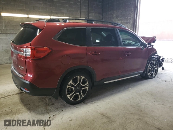 2023 Subaru Ascent Limited with VIN 4S4WMAND5P3424245, listed as a Copart auction lot 54969595 with 17,173 mi miles and Salvage title. Bid and sale history available at DreamBid. Image 3.