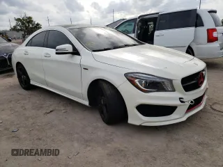 2015 Mercedes-Benz CLA 250 with VIN WDDSJ4EB7FN167447, listed as a Copart auction lot 45390694 with 71,593 mi miles and . Bid and sale history available at DreamBid. Image 4.