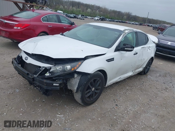 2013 Kia Optima LX with VIN 5XXGM4A73DG256823, listed as a IAAI auction lot 41972558 with 136,867 mi miles. Bid and sale history available at carsss.com. Image 6.