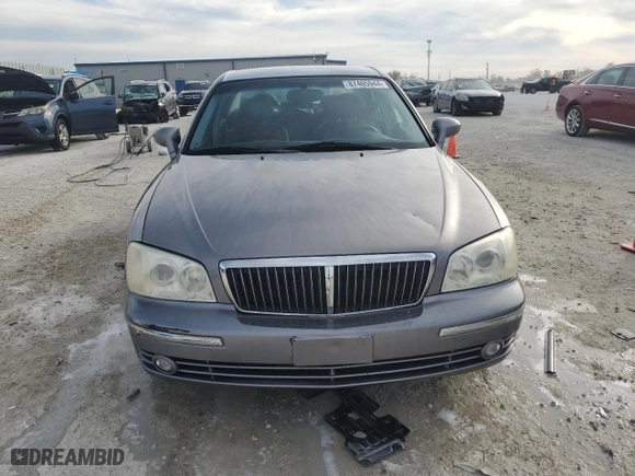 2005 Hyundai XG350 with VIN KMHFU45E65A411779, listed as a Copart auction lot 87405944 with 39,510 mi miles and Salvage Title. Bid and sale history available at carsss.com. Image 5.