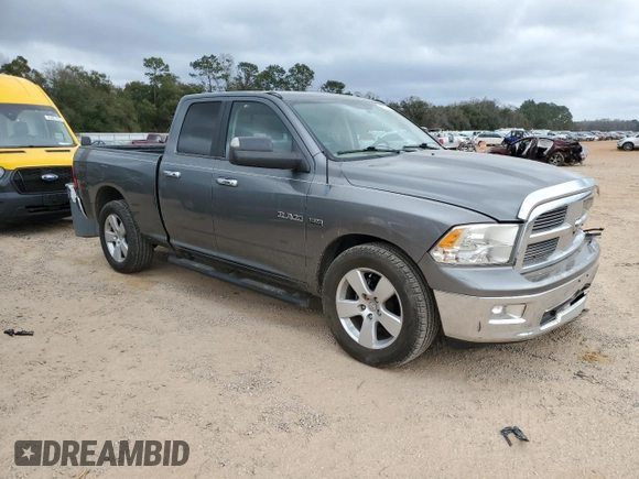 2010 Dodge 1500 SLT with VIN 1D7RB1GT4AS162734, listed as a Copart auction lot 47858455 with 131,217 mi miles and Salvage Title. Bid and sale history available at carsss.com. Image 4.