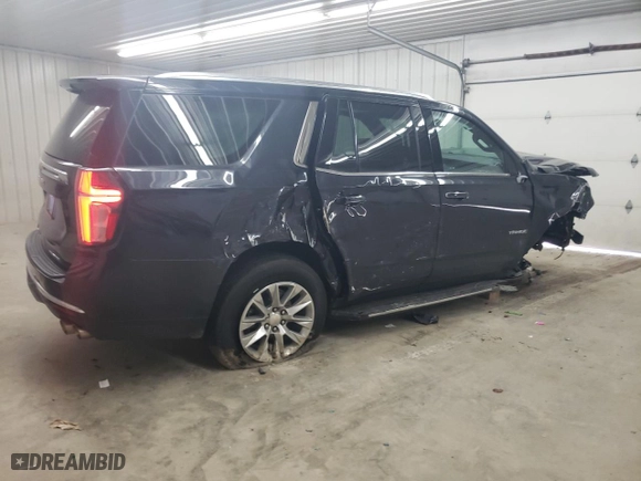 2023 Chevrolet Tahoe Premier with VIN 1GNSKSKD3PR315306, listed as a Copart auction lot 85726424 with 37,199 mi miles and Salvage Title. Bid and sale history available at carsss.com. Image 3.